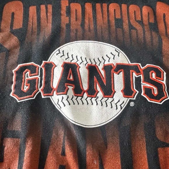 Vintage 1995 San Francisco Giants Logo 7 Crewneck Sweatshirt – MLB - USA Made - Picture 3 of 10